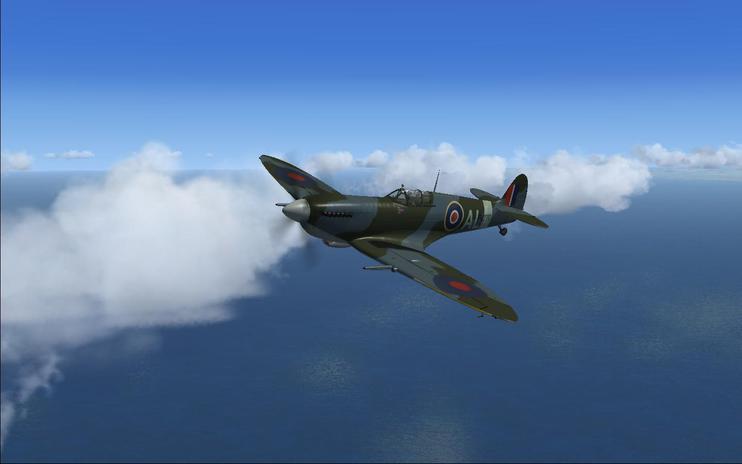 FSX Spitfire PV270 for RealAir Spitfire
