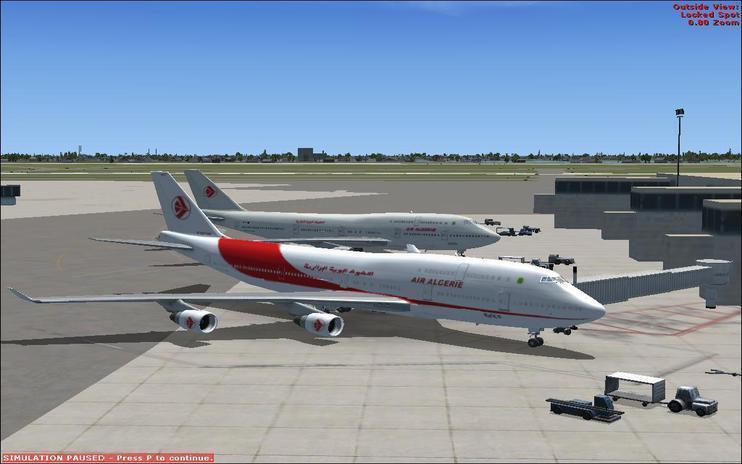 FSX Air Algérie Boein 747-400