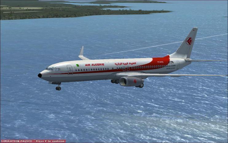 FSX Air Algérie boieng 737-800