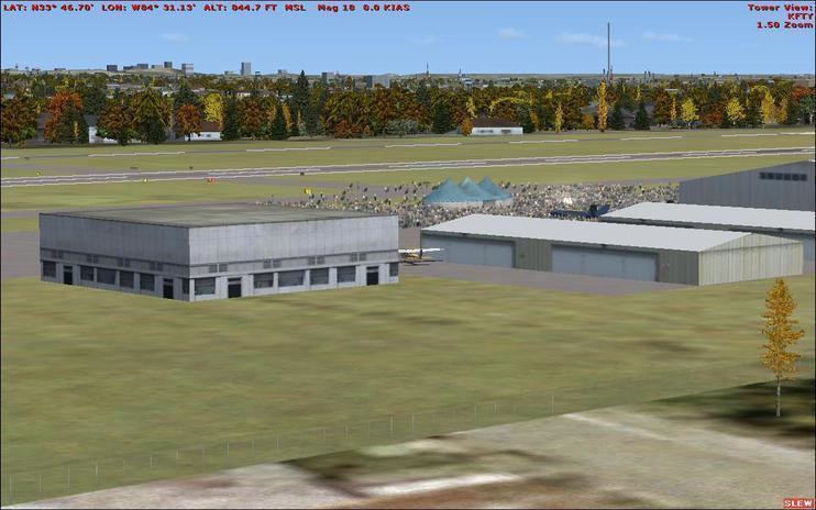 FSX air show fulton/brown airport atlanta, ga