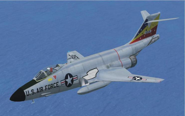 FSX cDonnell F-101C Voodoo