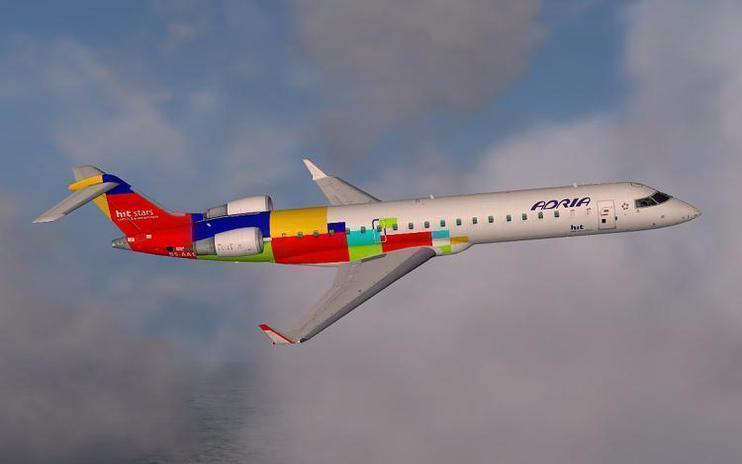 FSX Adria Airways Bombardier CRJ 700