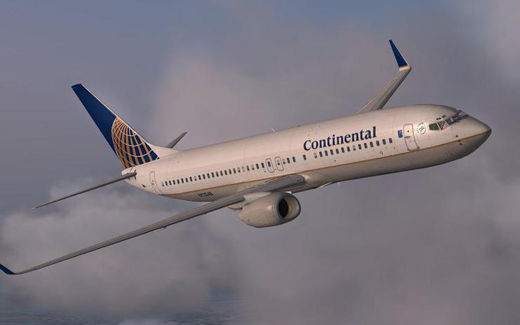 FSX Continental Airlines Boeing 737-800 