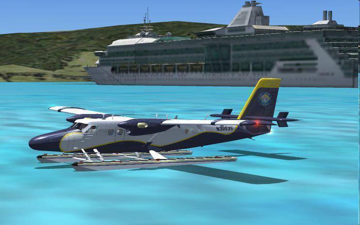 FSX Seaborne Airlines De Havilland DHC6-300 Twin Sea Otter