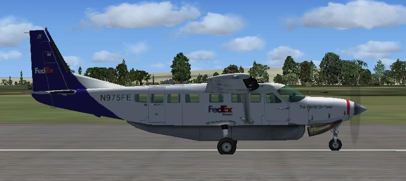 FSX Fedex Cessna 208B Grand Caravan