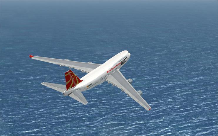 FSX Macedonian Airlines Boeing 747-400