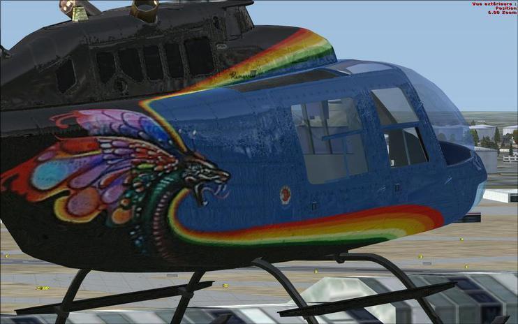 FSX Dragon Butterfly Bell 206