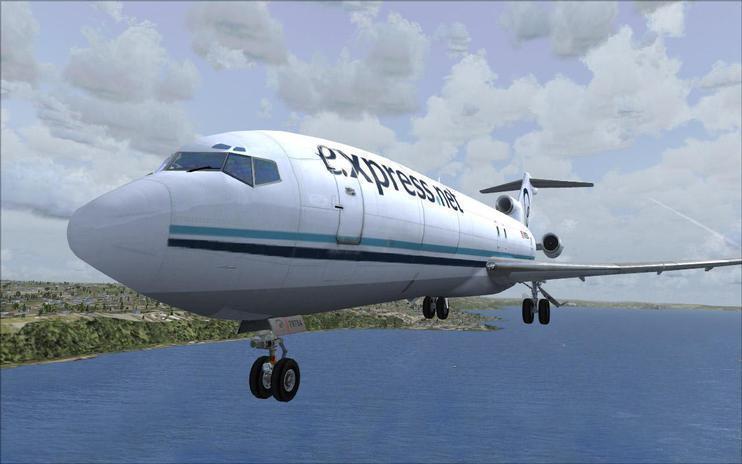 FSX Express.Net Airlines Boeing 727-200