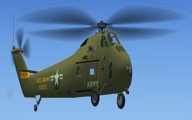 FSX Sikorsky CH-34/S-58 Chocktaw Updated Pack