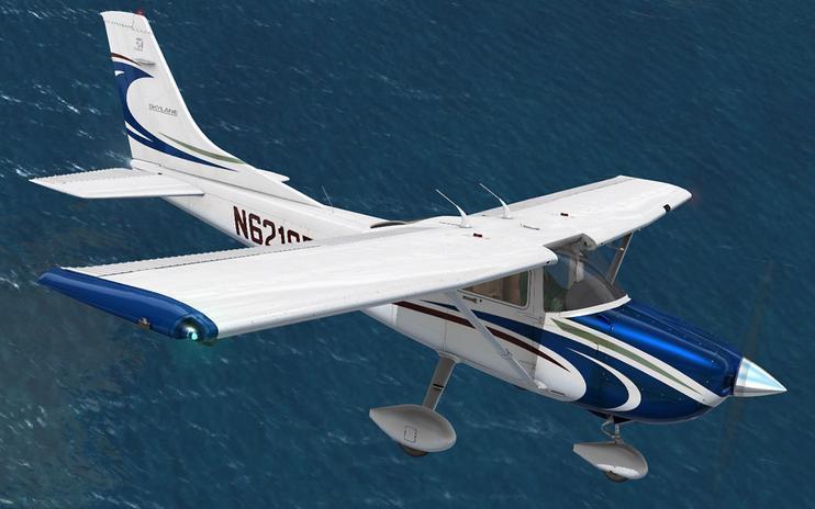 FSX Cessna C182T Skylane N6218B