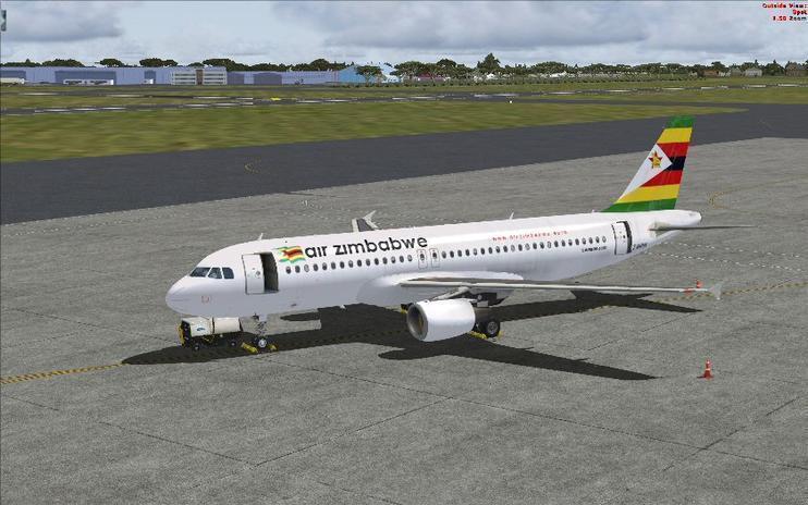 FSX Air Zimbabwe Airbus A320