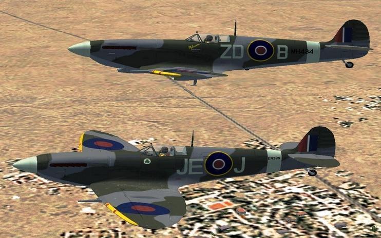 FS2004/FSX Spitfire MkIXc_IXe