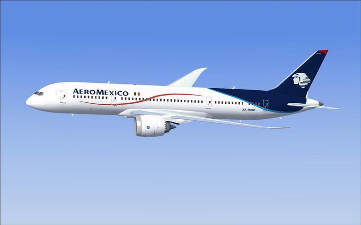 FSX AeroMexico Boeing 787-8