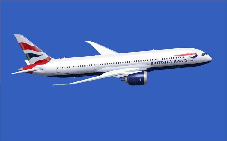 FS2004 British Airways Boeing 787-8