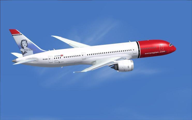 FSX Norwegian Boeing 787-8