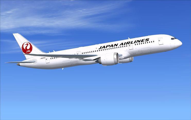 FS2004 Japan Airlines Boeing 787-8