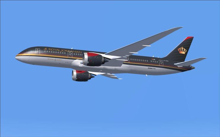 FSX Royal Jordanian Boeing 787-8