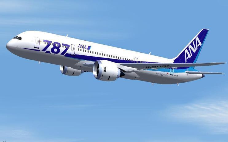FS2004 ANA Boeing 787-881