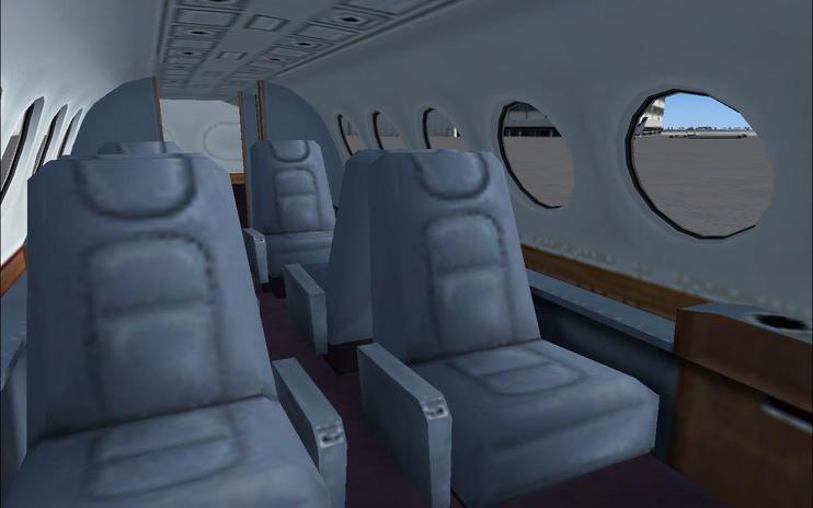 FSX Beech King Air 350 With Virtual Cabin