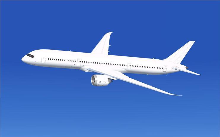 FSX CamSim AI Aircraft Boeing 787-9 Base Model