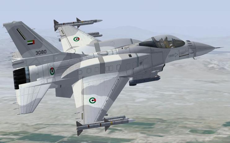 FSX UAE F-16C Fighting Falcon