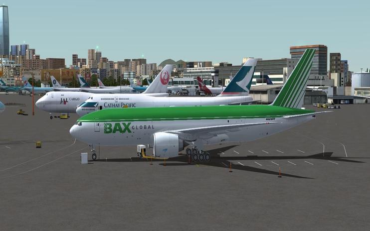 FSX Bax Global Boeing 777F
