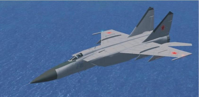 FSX Update for the Alpha Mig-25 Foxbat