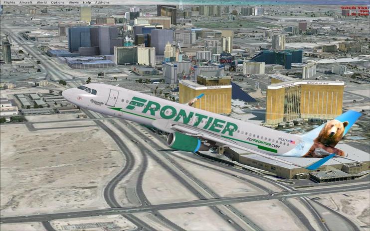 FSX Frontier Airbus A320