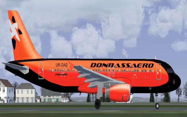 FS2004/FSX Donbassaero Airbus A320