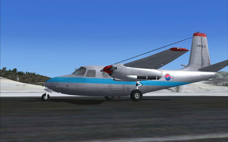 FSX Aero Commander U-9C