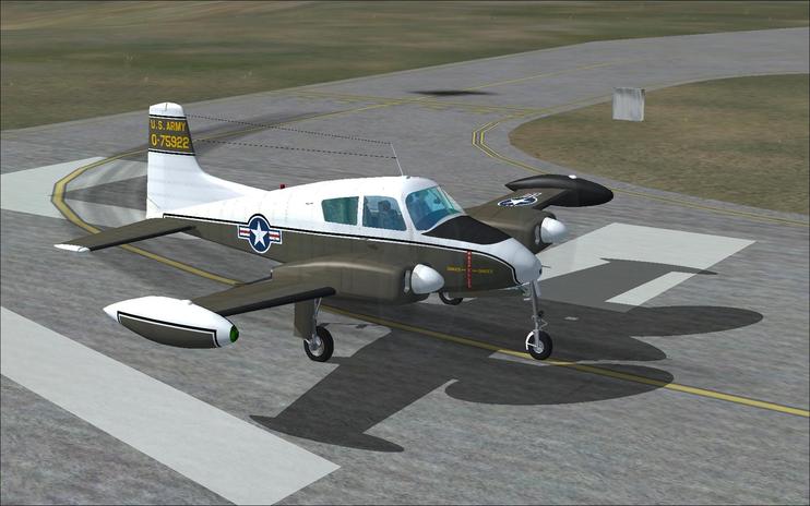 FSX US Army Cessna U-3A