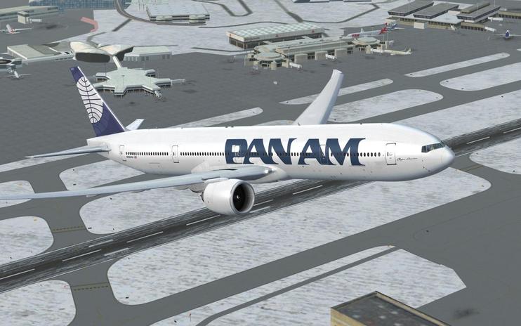 FSX Pan Am Boeing 777-300