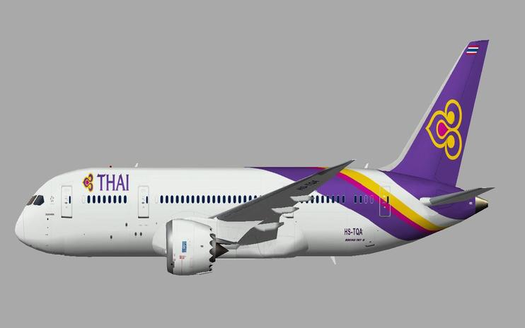 FSX Thai Airways Boeing 787-8