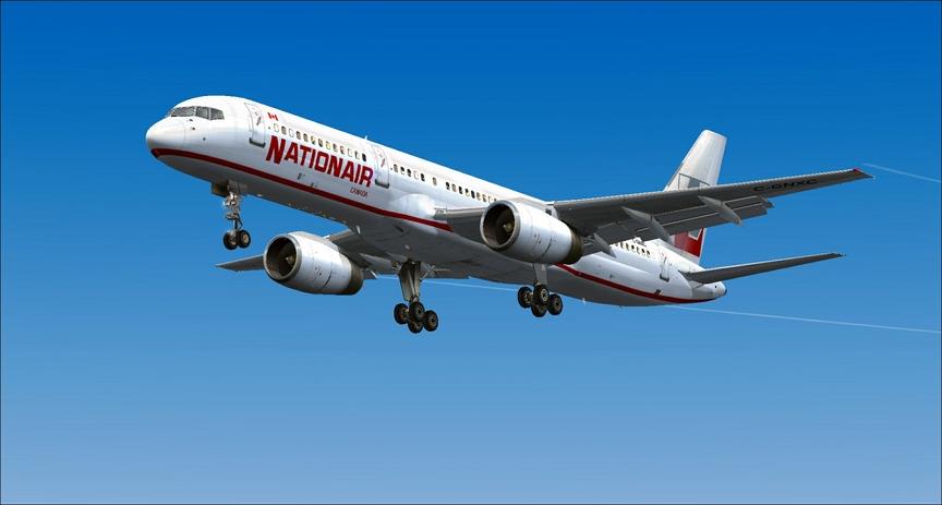 FSX Nationair Boeing 757-200