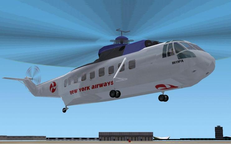 FSX Sikorsky S-61L Updated Package