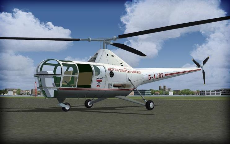 FSX Sikorsky S-51, H-5, HO3S-1 Dragonfly Update
