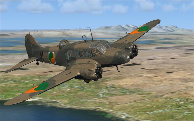 FSX Irish Air Corps Avro Anson MK1
