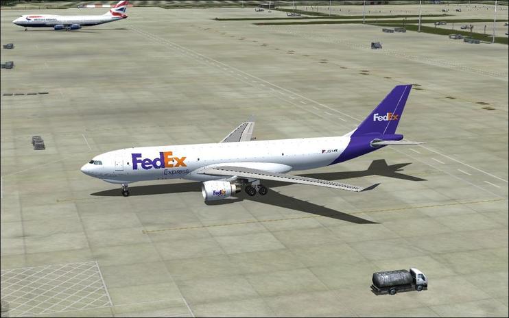 FSX Fedex Airbus A330-200F
