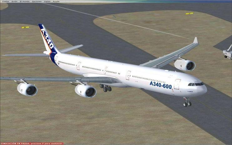 FSX Airbus A340-600 House Prototype