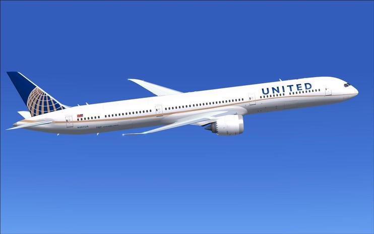 FSX United Airlines Boeing 787-10