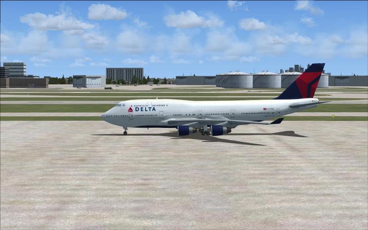 FSX Delta Airlines Boeing 747-400
