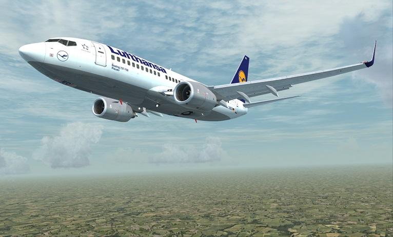 FSX Lufthansa "Plauen" Boeing B737-700 WL