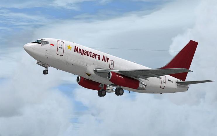 FSX Megantara Boeing 737-200F
