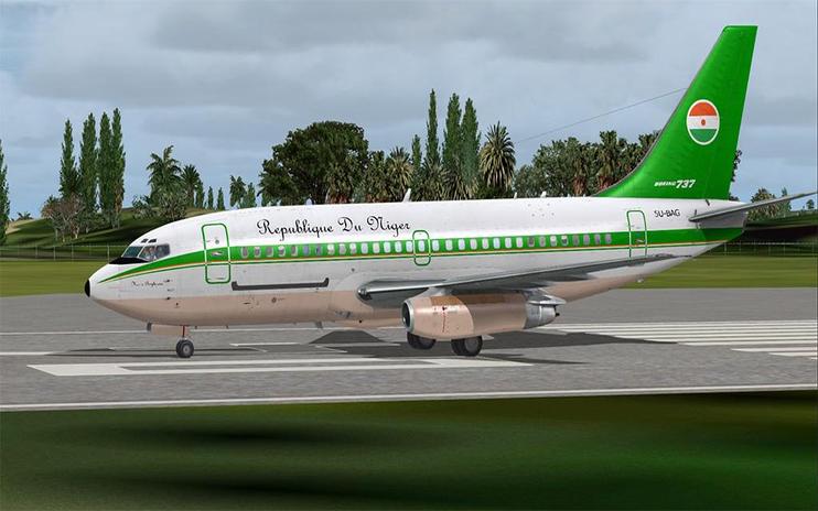 FSX Republique Du Niger Boeing 737-200C