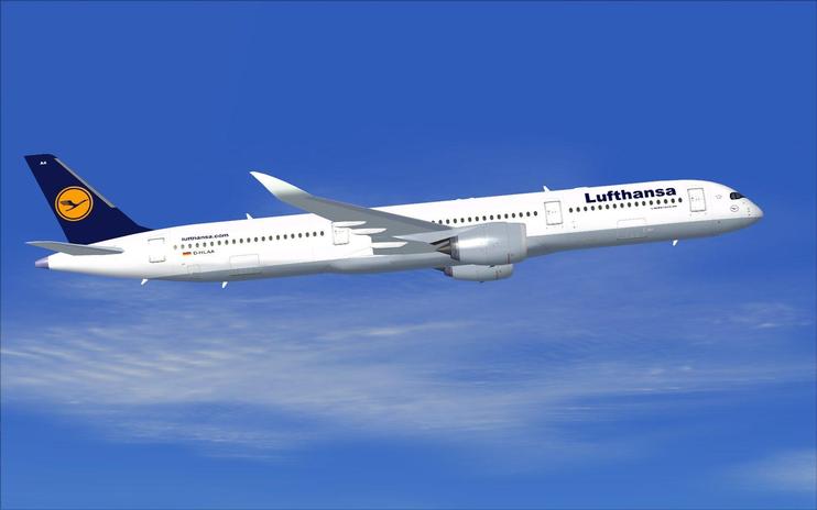 FSX Lufthansa Airbus A350-1000