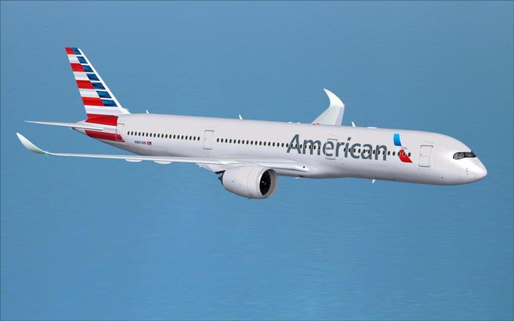 FSX American Airlines Airbus A350-900