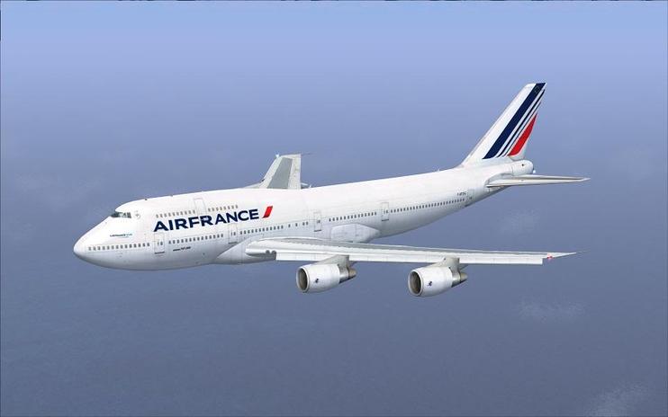 FSX Air France Boeing 747-300