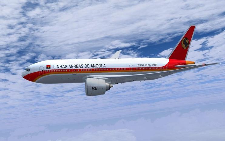 FSX TAAG Angola Airlines Boeing 777-200LR