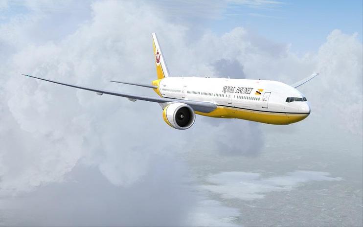 FSX Royal Brunei Boeing 777-200LR