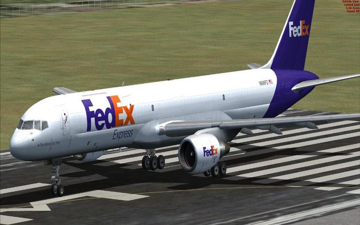FSX Fedex Boeing 757 Three-Pack